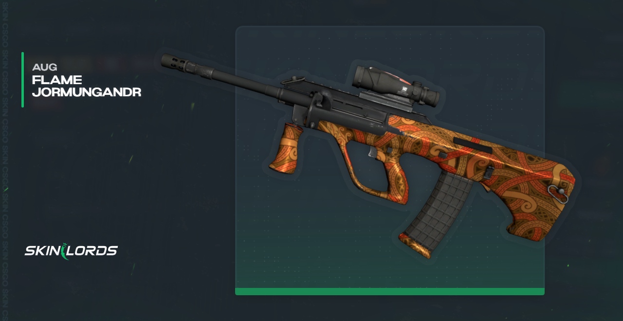 AUG Flamme Jormungandr CSGO Skin