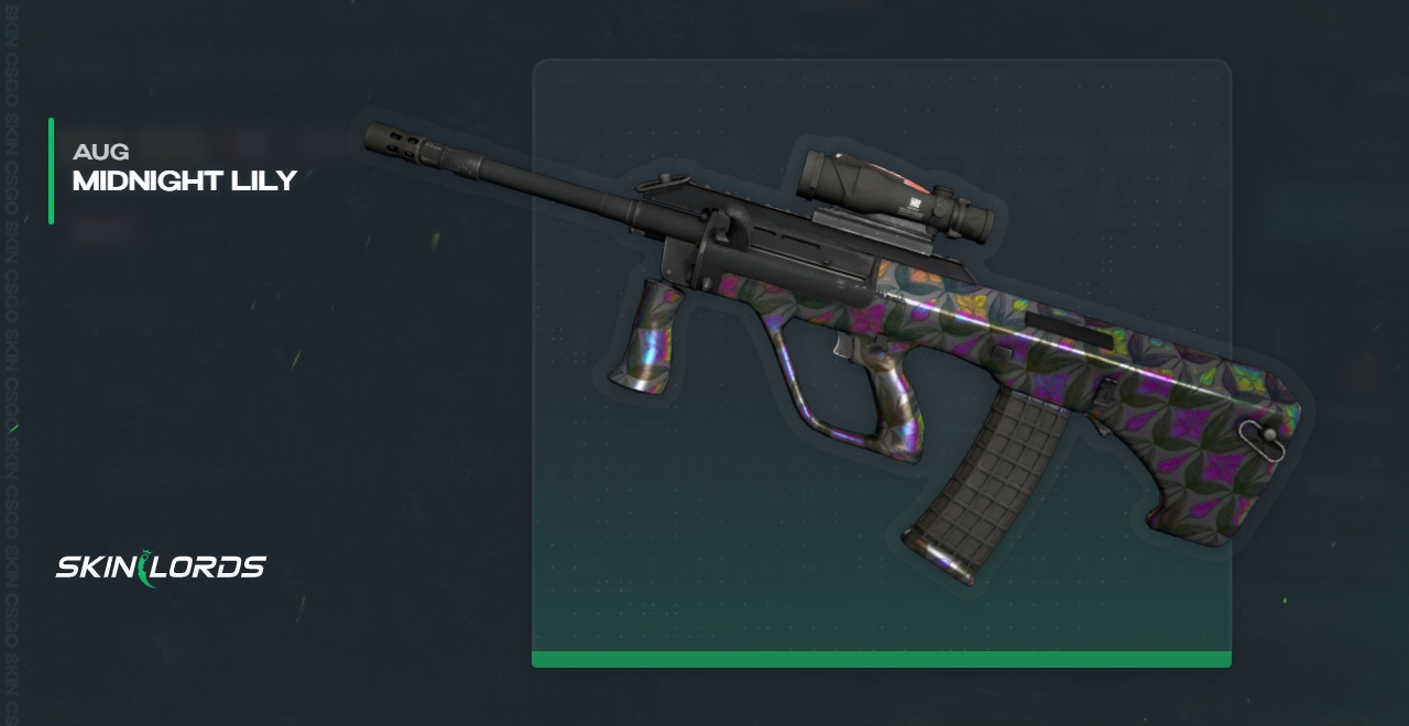 AUG Midnight LilyCSGO Skin