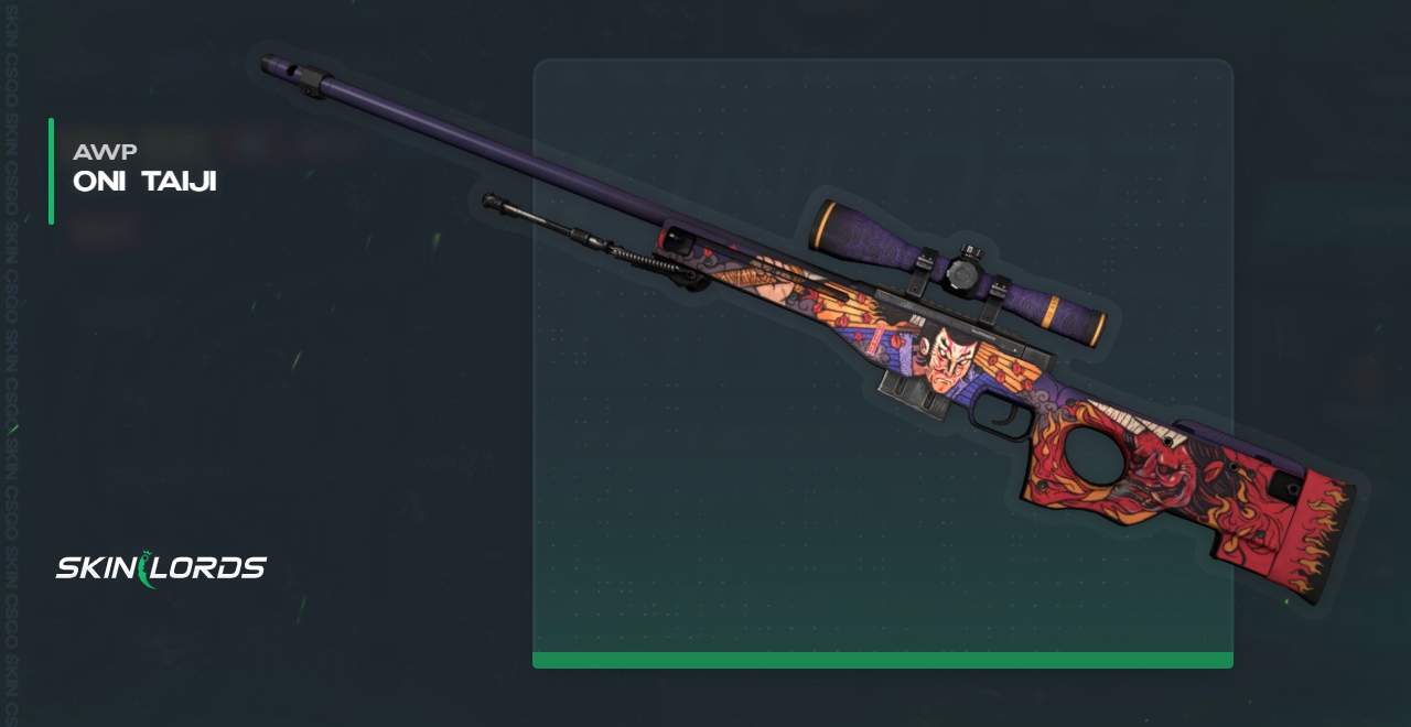 AWP Oni Taiji CSGO Skin