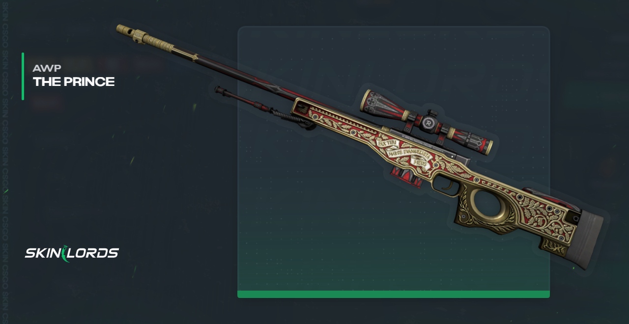 AWP Le Prince CSGO Skin