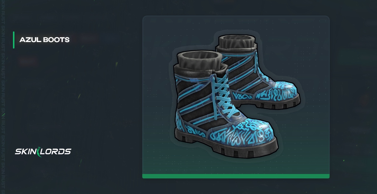 Bottes Azul Rust Skin