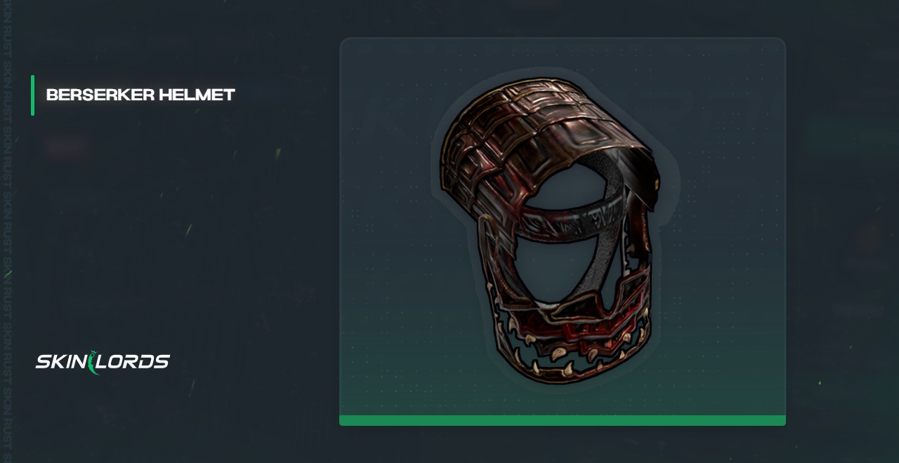 Casco Berserker Rust Skin