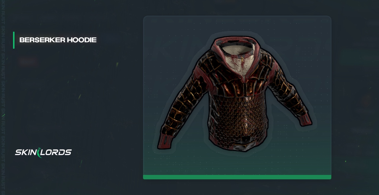 Sudadera con capucha Berserker Rust Skin