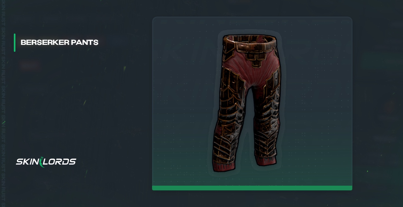 Berserker Pants Rust Skin