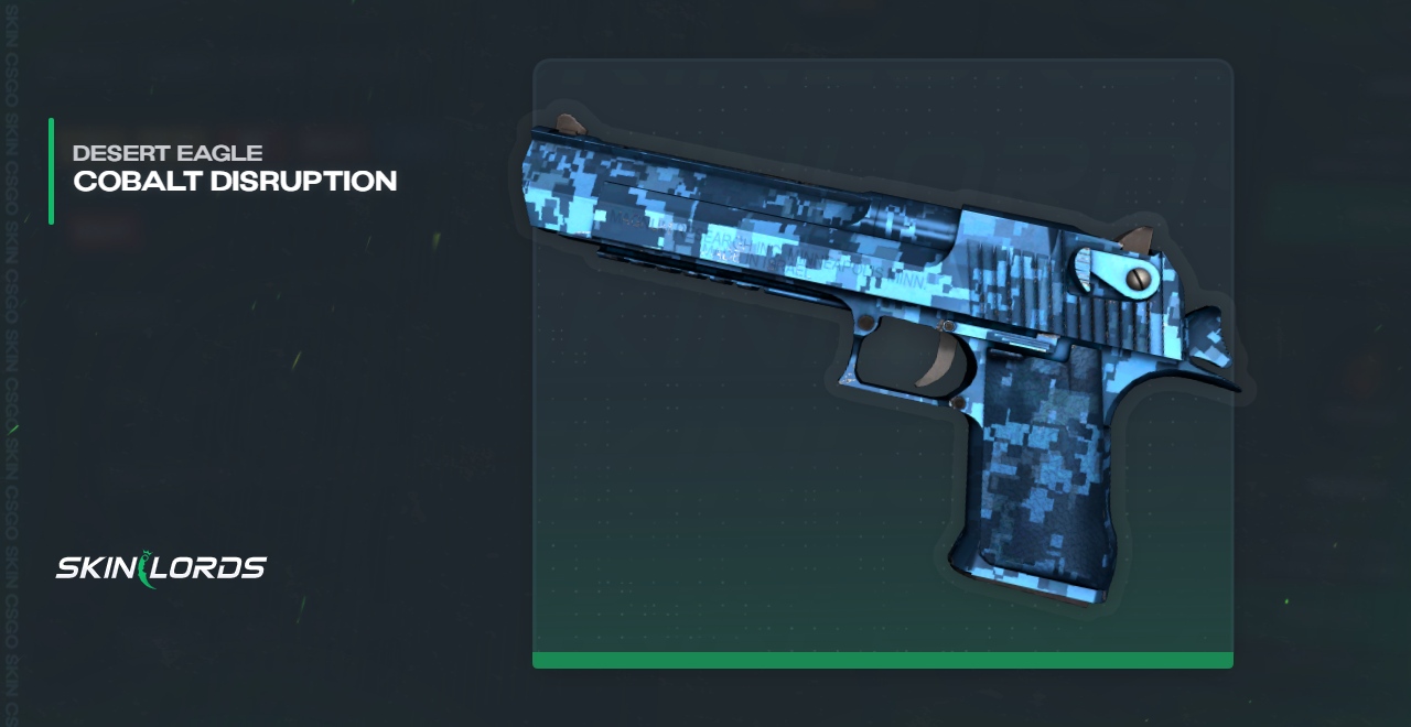 Desert Eagle Cobalt Disruption CSGO Skin