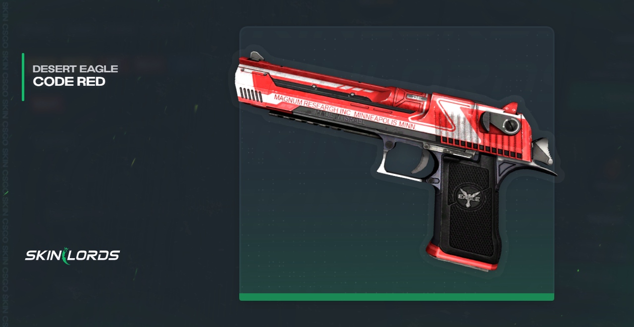 Desert Eagle Code Red CSGO Skórka