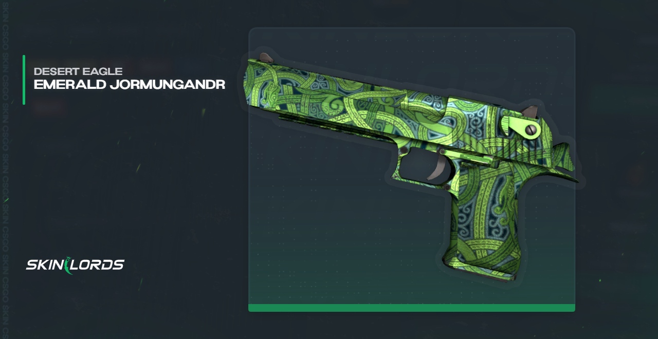 Desert Eagle Emerald Jormungadr CSGO Skórka