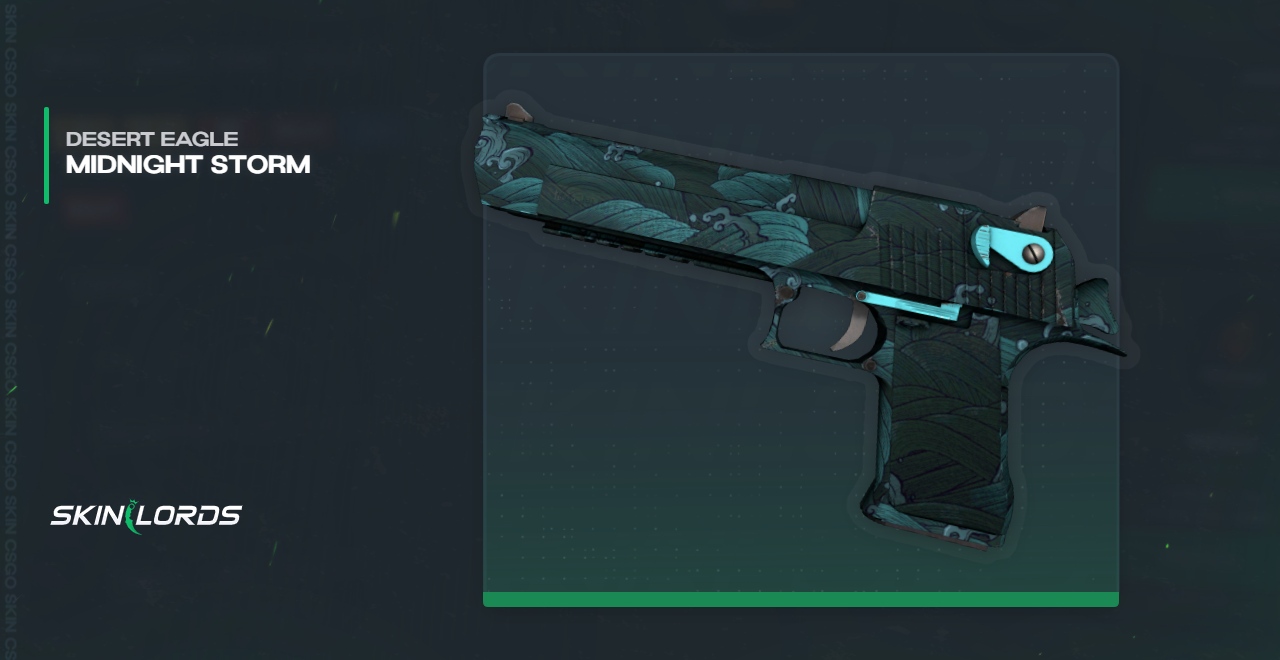 Desert Eagle Midnight Storm CSGO Pele