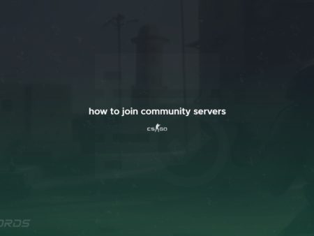 如何加入CS:GO社区服务器