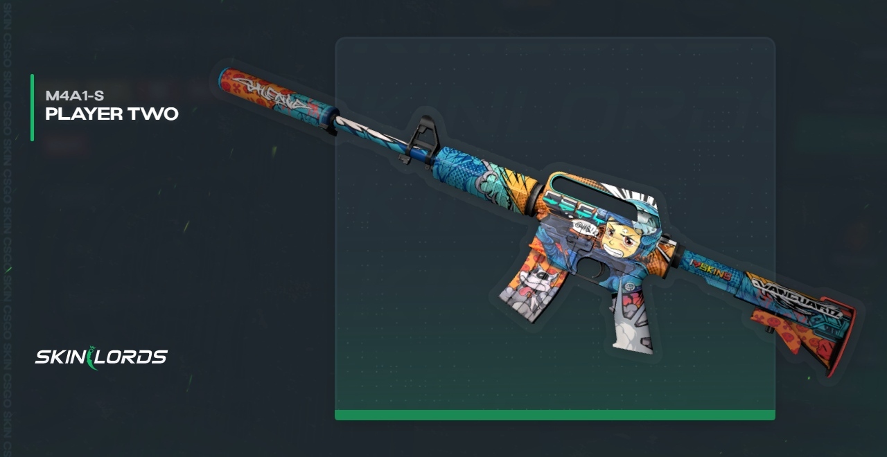 M4A1-S Player Two CSGO Skin