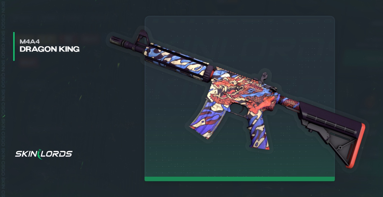 M4A4 Dragon King CSGO Skin