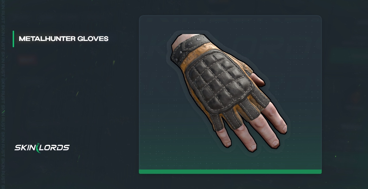 Metalljäger Handschuhe Rust Skin