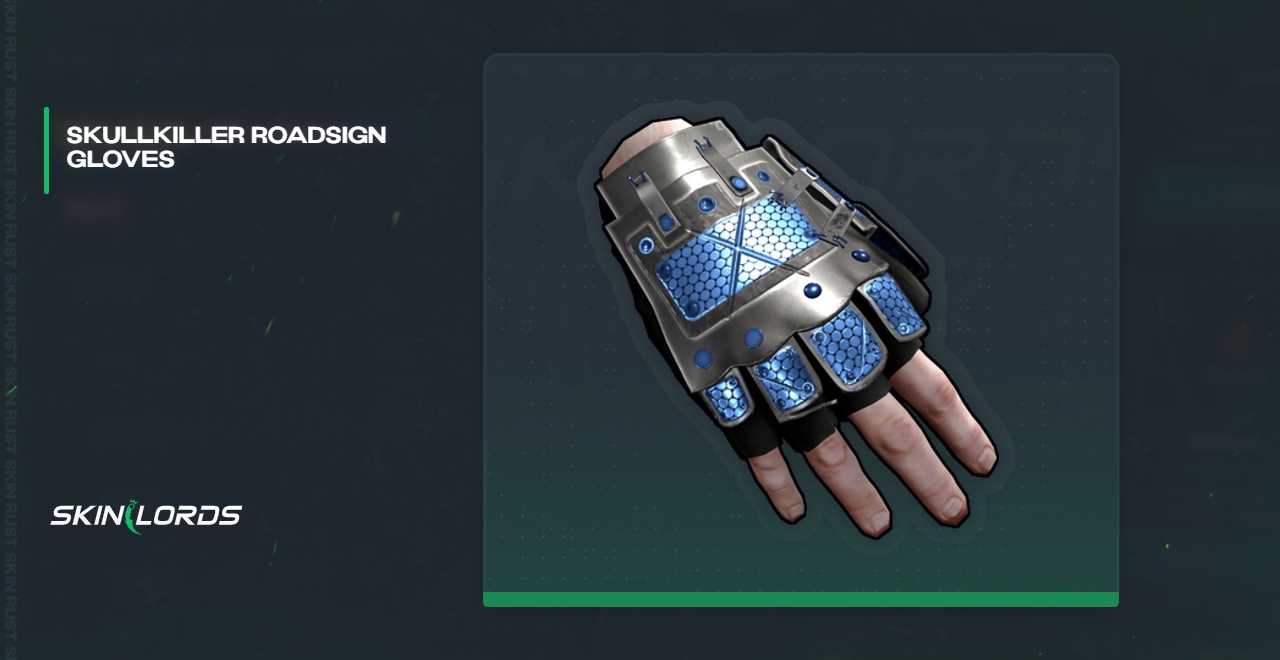 Skullkiller Roadsign Gloves Rust Skin