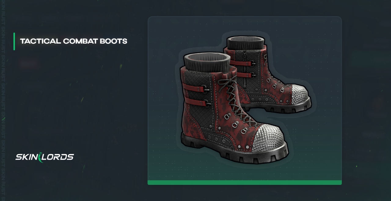 Tactical Combat Boots Rust Skin