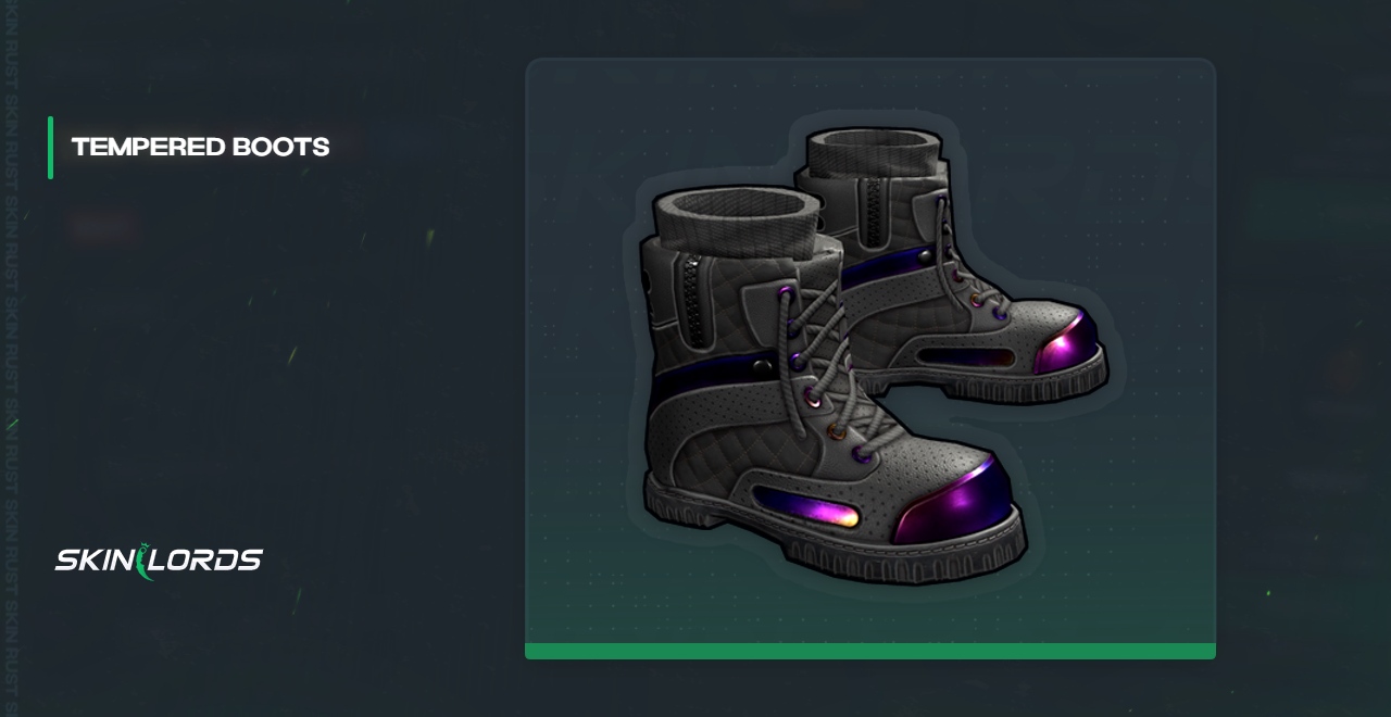 Tempered Boots Rust Skin
