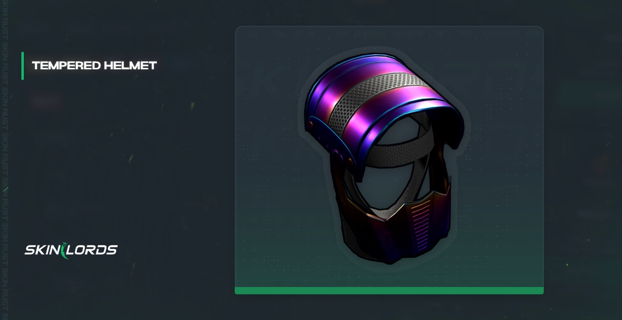 Casco templado Rust Skin