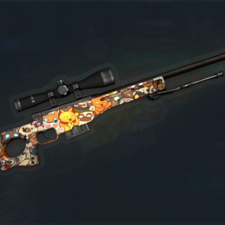 AWP PAW Rare Golden Cat Pattern Guide