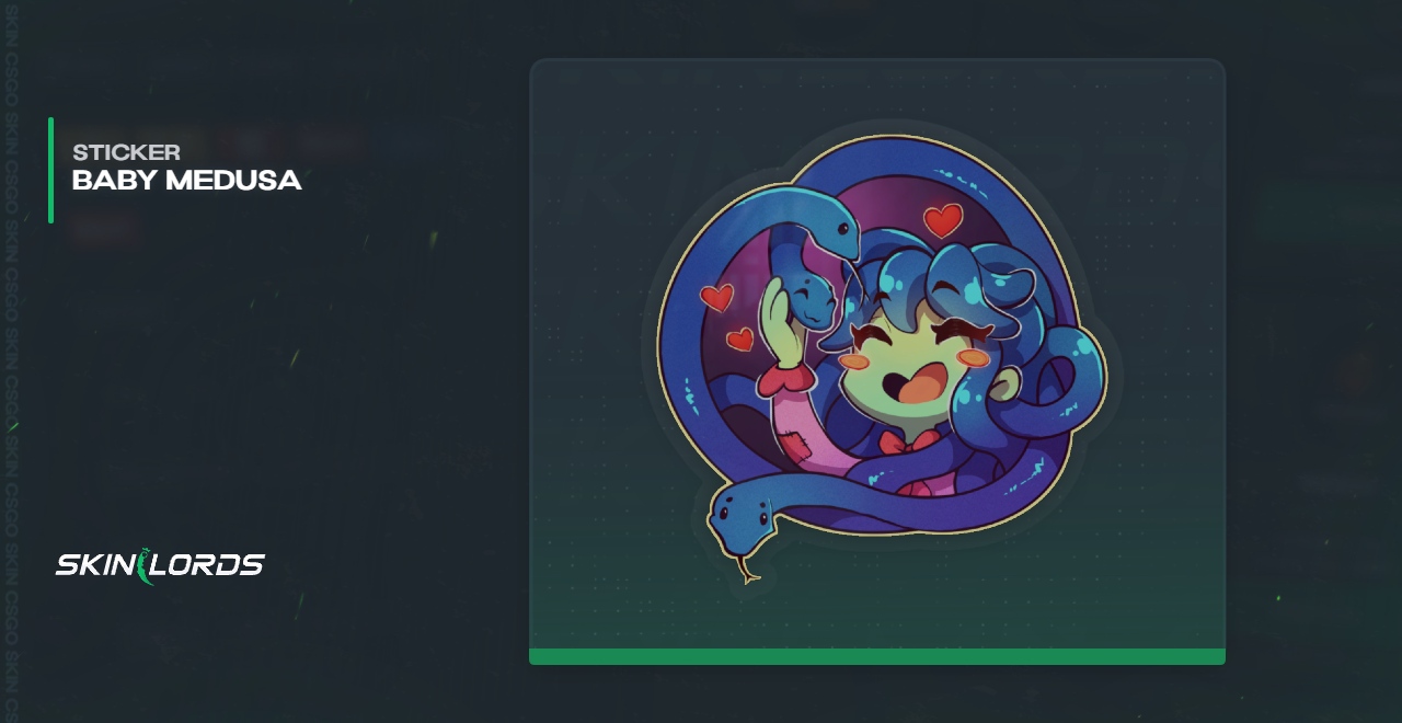 CSGO Sticker | Baby Medusa