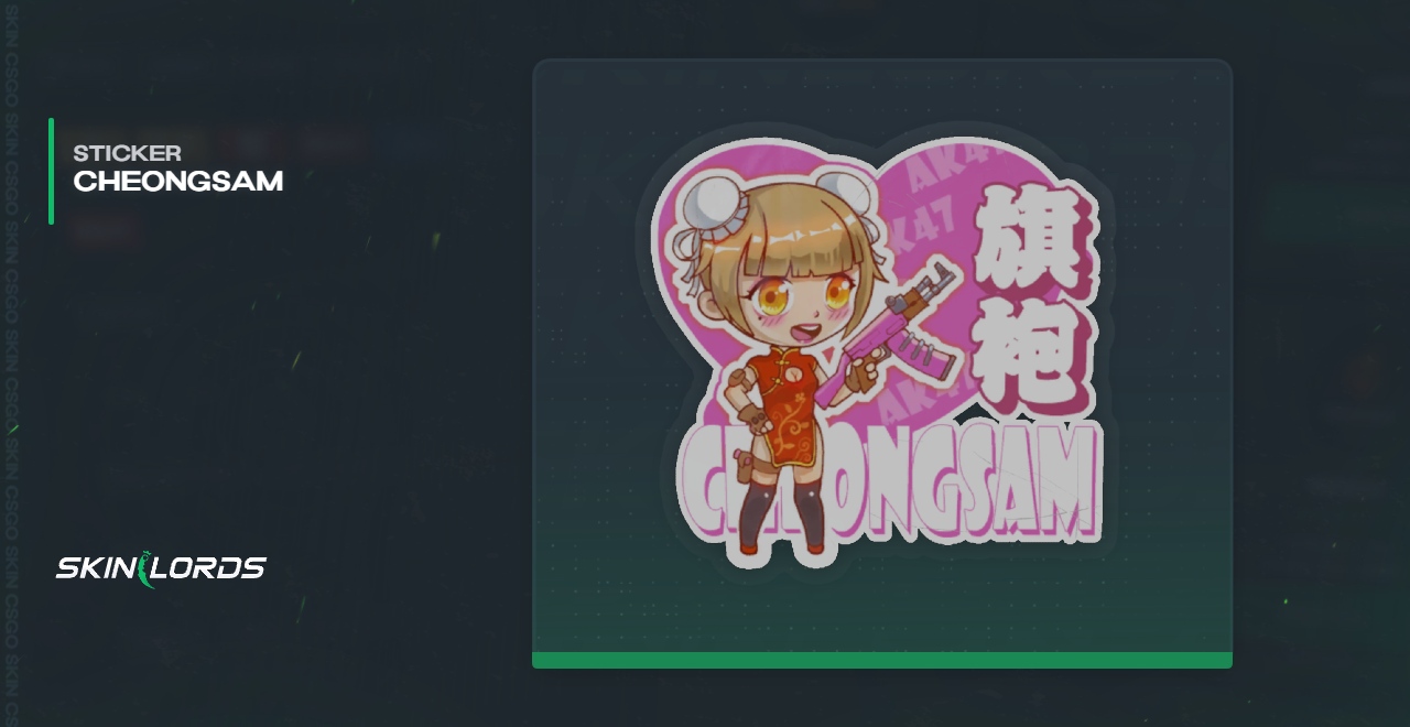 CSGO Sticker | Cheongsam