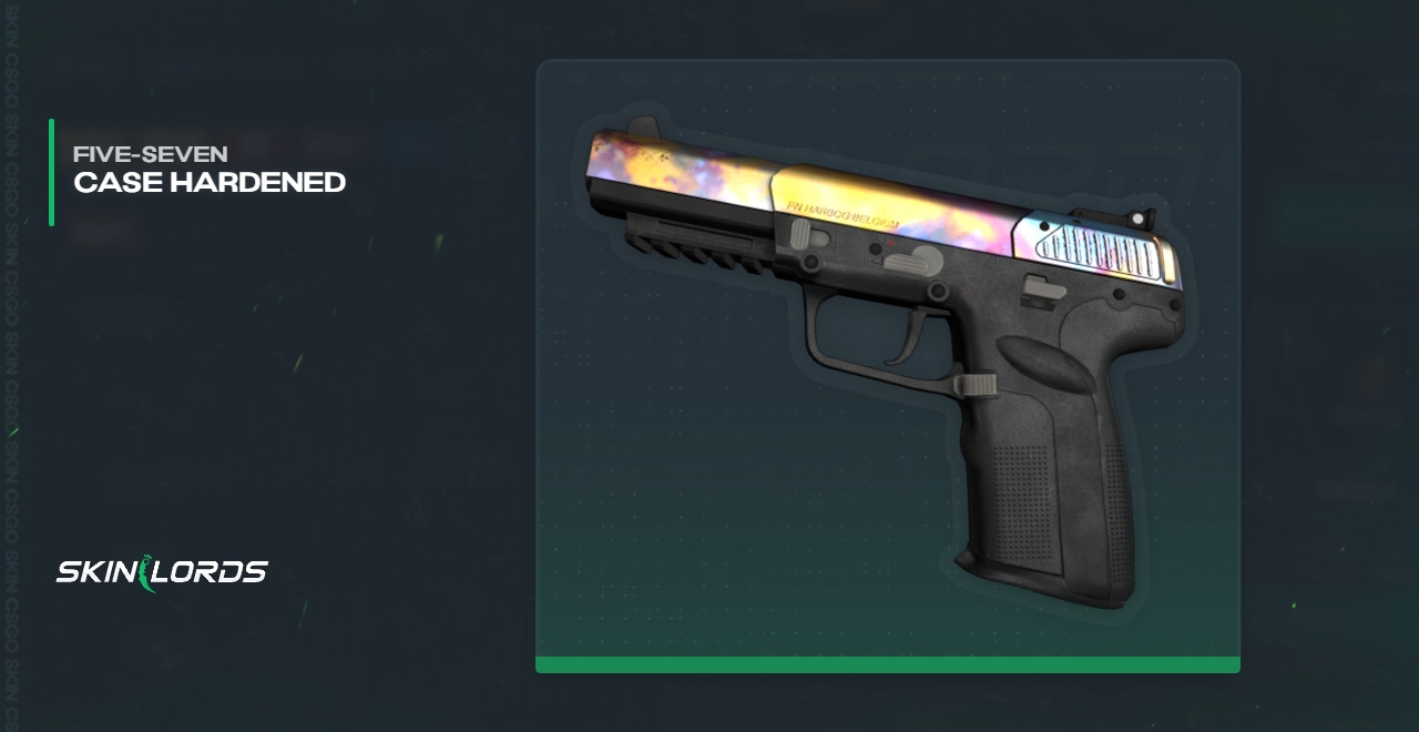 Five-SeveN Case Hardened CSGO Skin