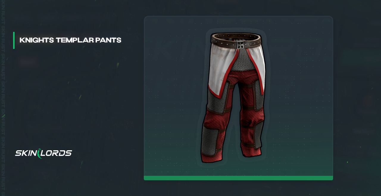 Knights Templar Pants Rust Skin