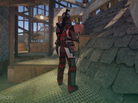 Knights Templar Rust Armor Set Skin Loadout