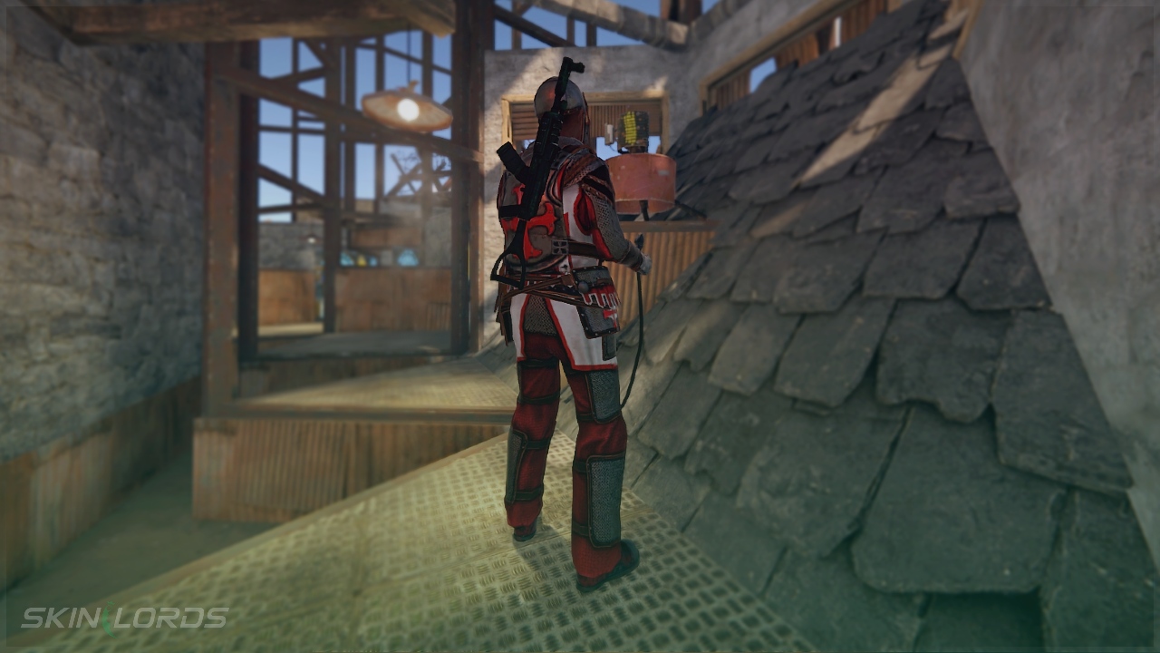 Knights Templar Rust Armor Set