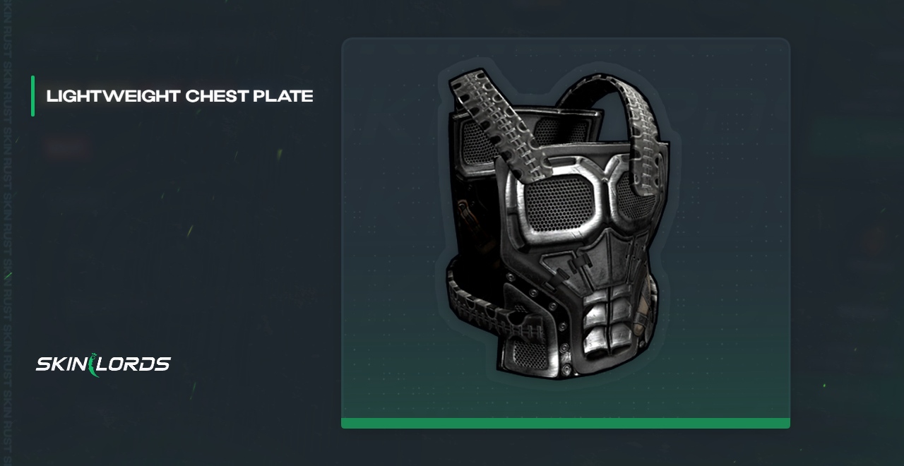 Placa pectoral ligera Rust Skin