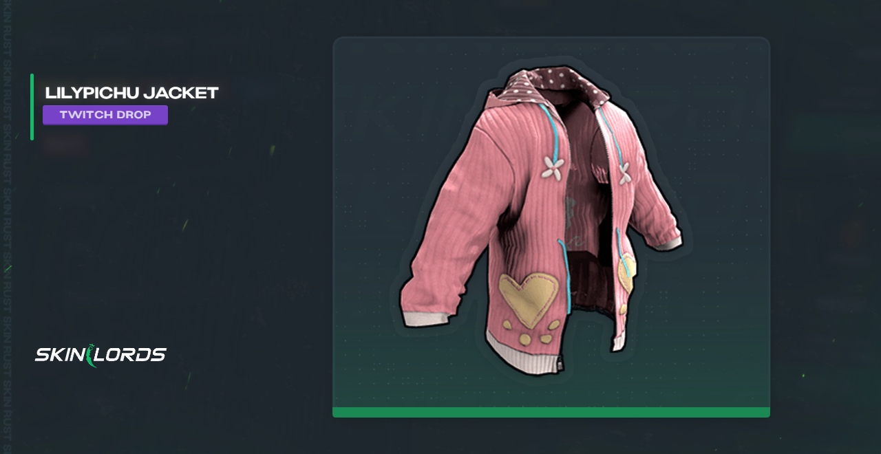 Lilypichu Jacket Twitch Drop Rust Skin