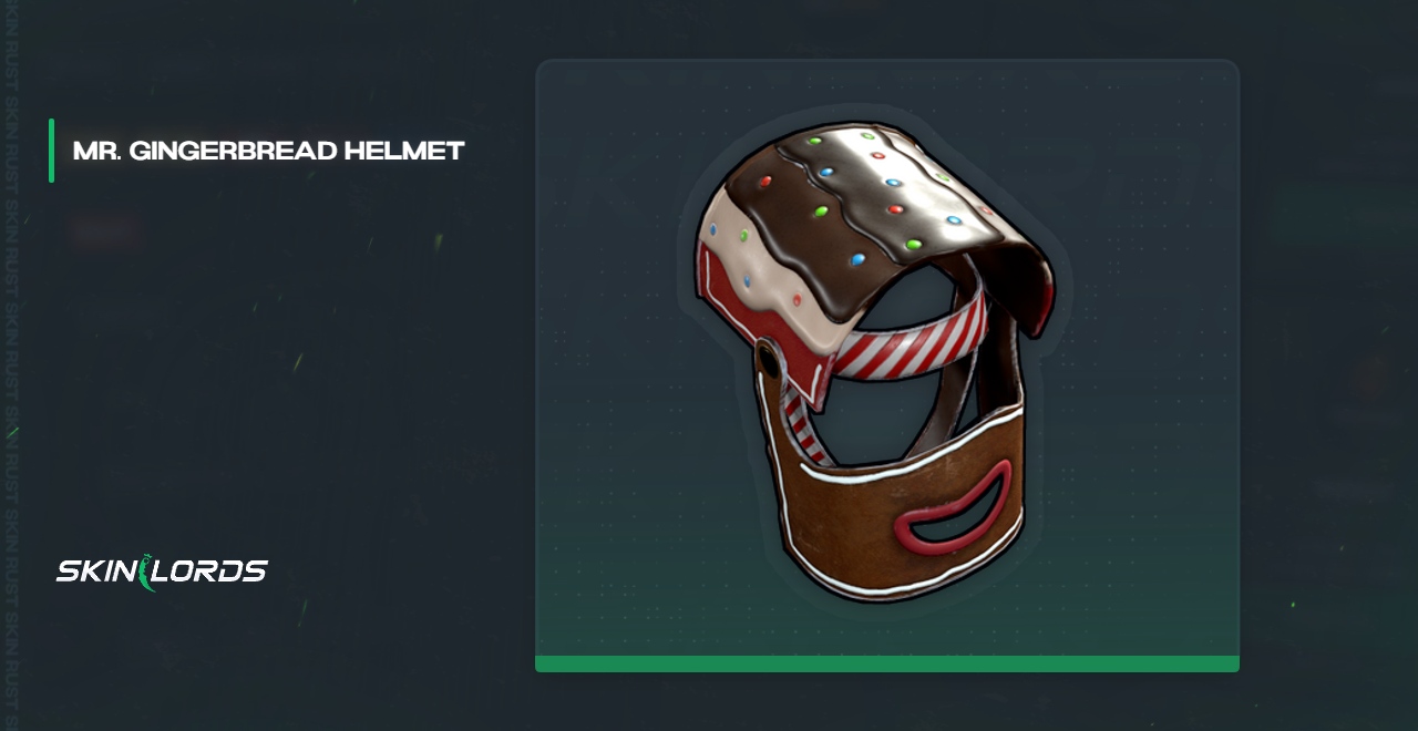 Mr. Gingerbread Helmet Rust Skin