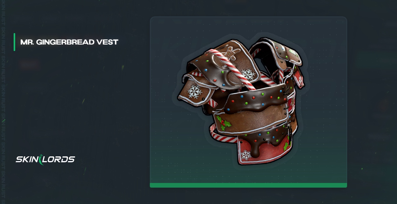 Colete do Sr. Gingerbread Rust Skin