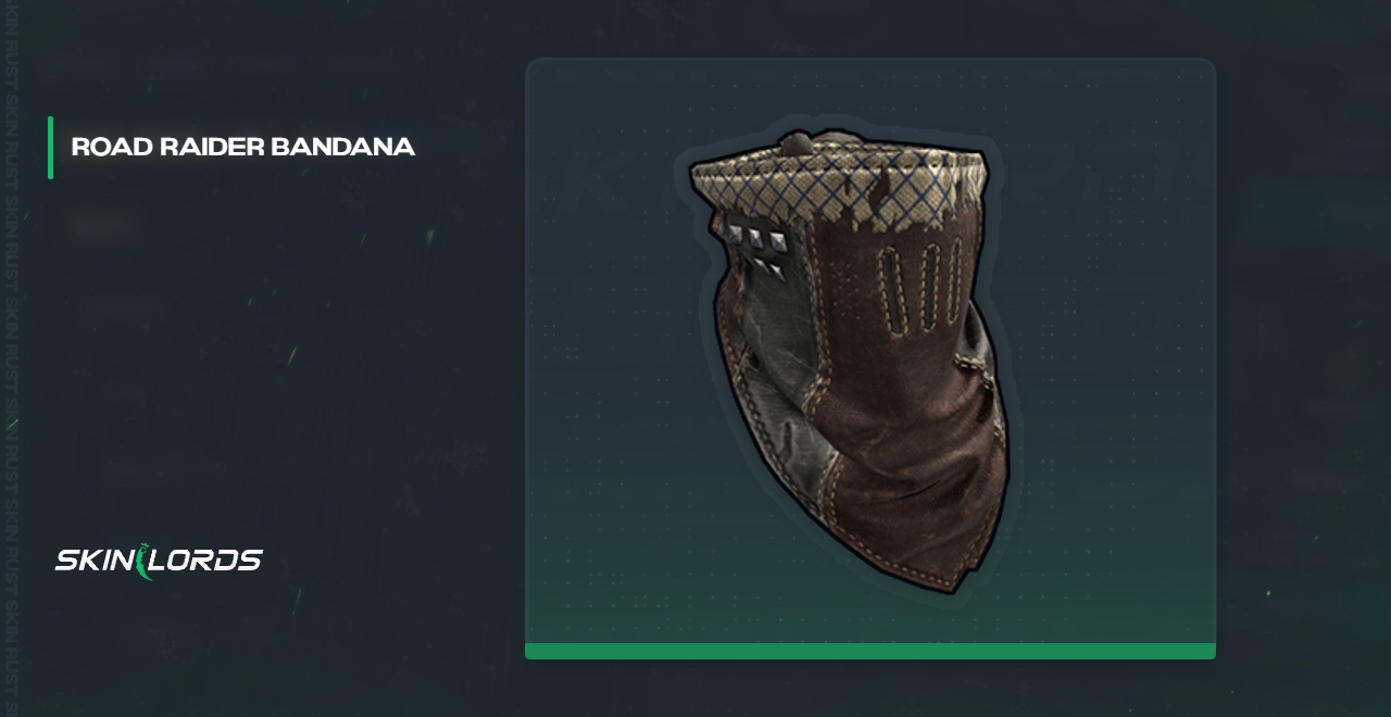 Road Raider Bandana Rust Skin