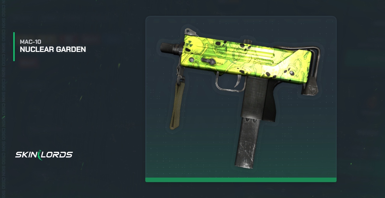 MAC-10 Nuclear Garden CS:GO Skin