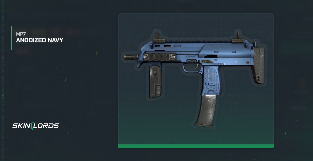 MP7 海军蓝阳极氧化CS:GO 皮肤