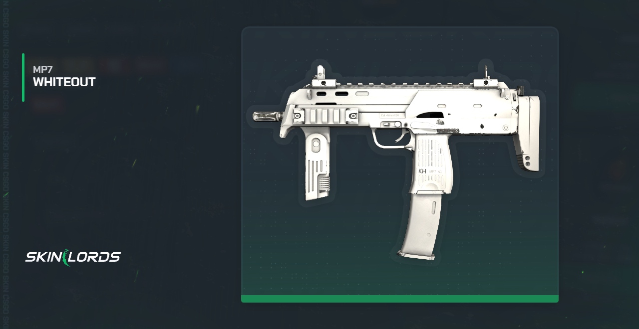 MP7 Whiteout CS:GO Pele