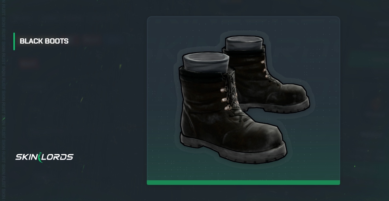 Black Boots Rust Skin