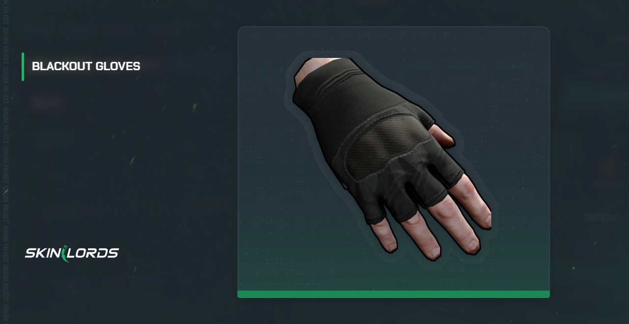 Blackout Handschuhe Rust Skin