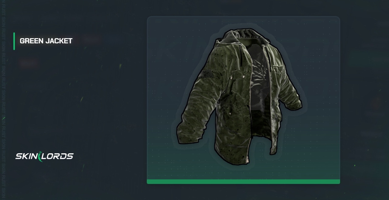 Veste verte Rust Skin