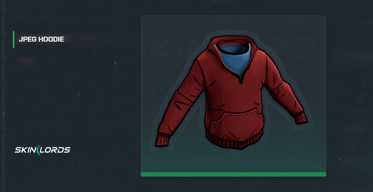 JPEG Hoodie Rust Skin