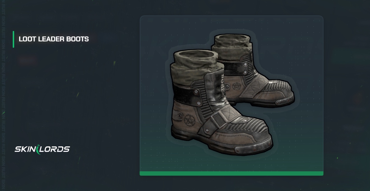 Botas de líder del botín Rust Skin