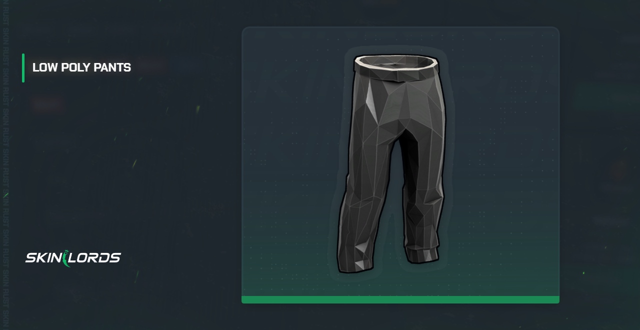 Low Poly Pants Rust Skin