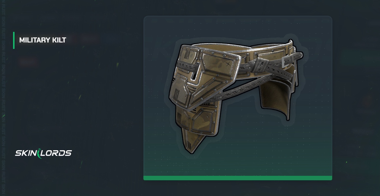 Militær Kilt Rust Skin