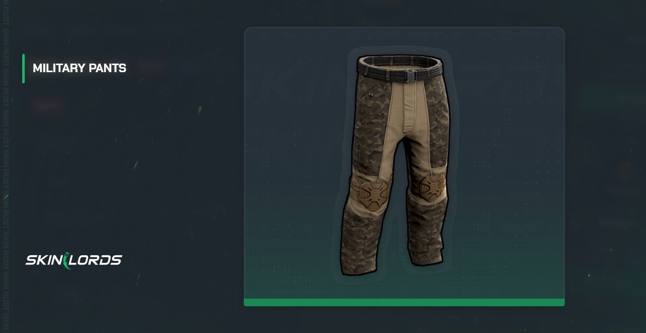 Military Pants Rust Skin