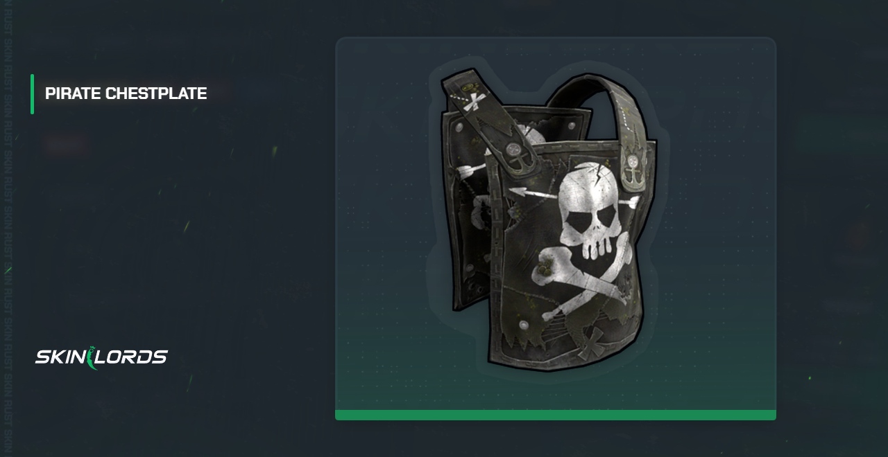 Plastron de pirate Rust Skin