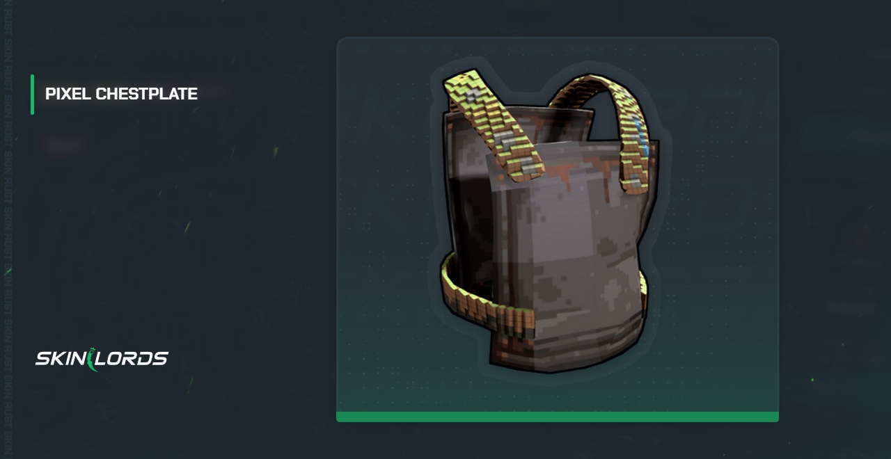 Skórka Pixel Chestplate Rust