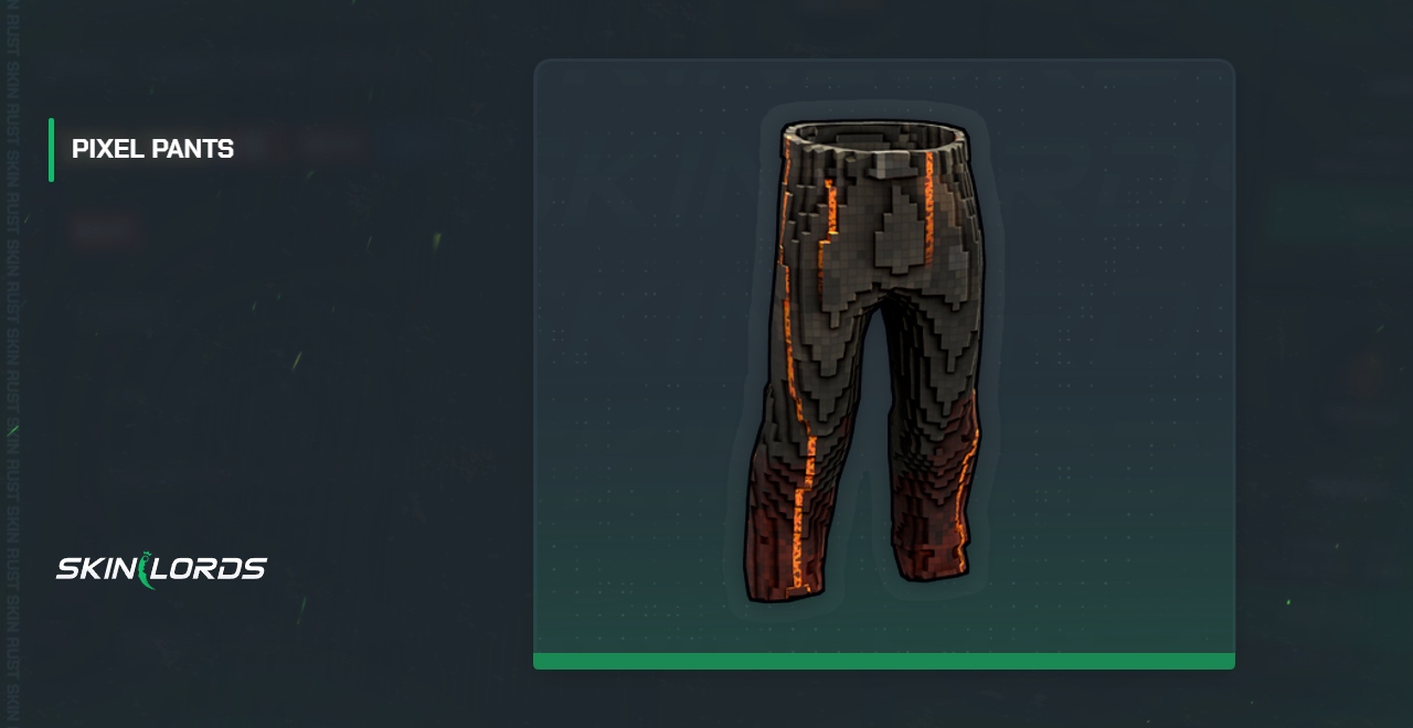 Pantalones Pixel Rust Skin