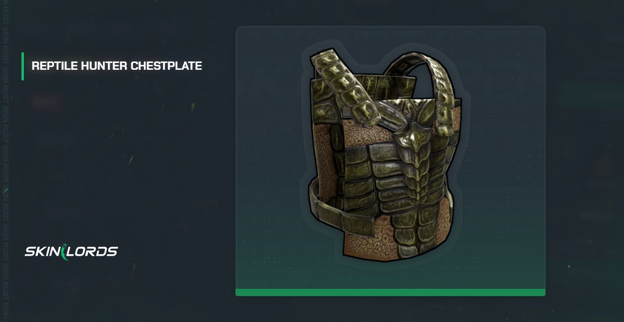 Reptile Hunter Chestplate Rust Skin