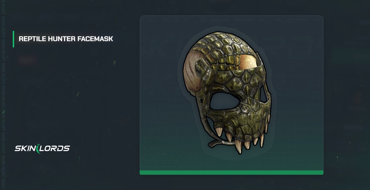 Máscara facial Reptile Hunter Rust Skin