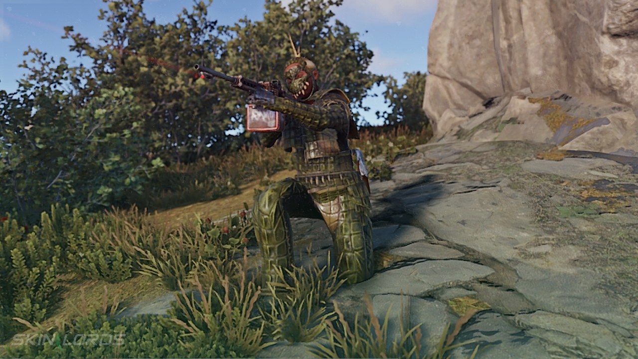 Reptilienjäger Skins Rust  Rüstungsset