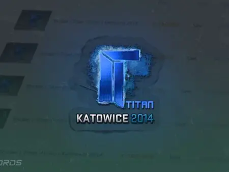 El adhesivo Titan Holo de Katowice 2014 se vende por $80.000 USD